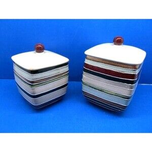 Tabletops Unlimited Jentry 1 Medium and 1 Small Canister